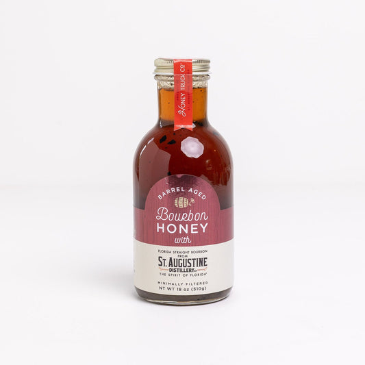 Florida Raw Honey: Bourbon Infused Wildflower Honey