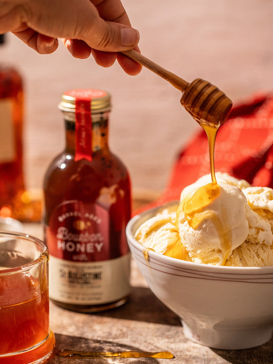 Florida Raw Honey: Bourbon Infused Wildflower Honey
