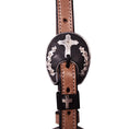 Cargar la imagen en la vista de la galería, Tahoe Crystal Cross Show Breast Collar
