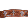 Cargar la imagen en la vista de la galería, Tahoe Crystal Cross Show Breast Collar
