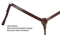 Cargar la imagen en la vista de la galería, Tahoe Barbwire Breast Collar USA Leather
