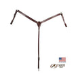 Cargar la imagen en la vista de la galería, Tahoe Barbwire Breast Collar USA Leather
