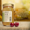 Load image into Gallery viewer, Brown Butter Organic Grass Fed Ghee

