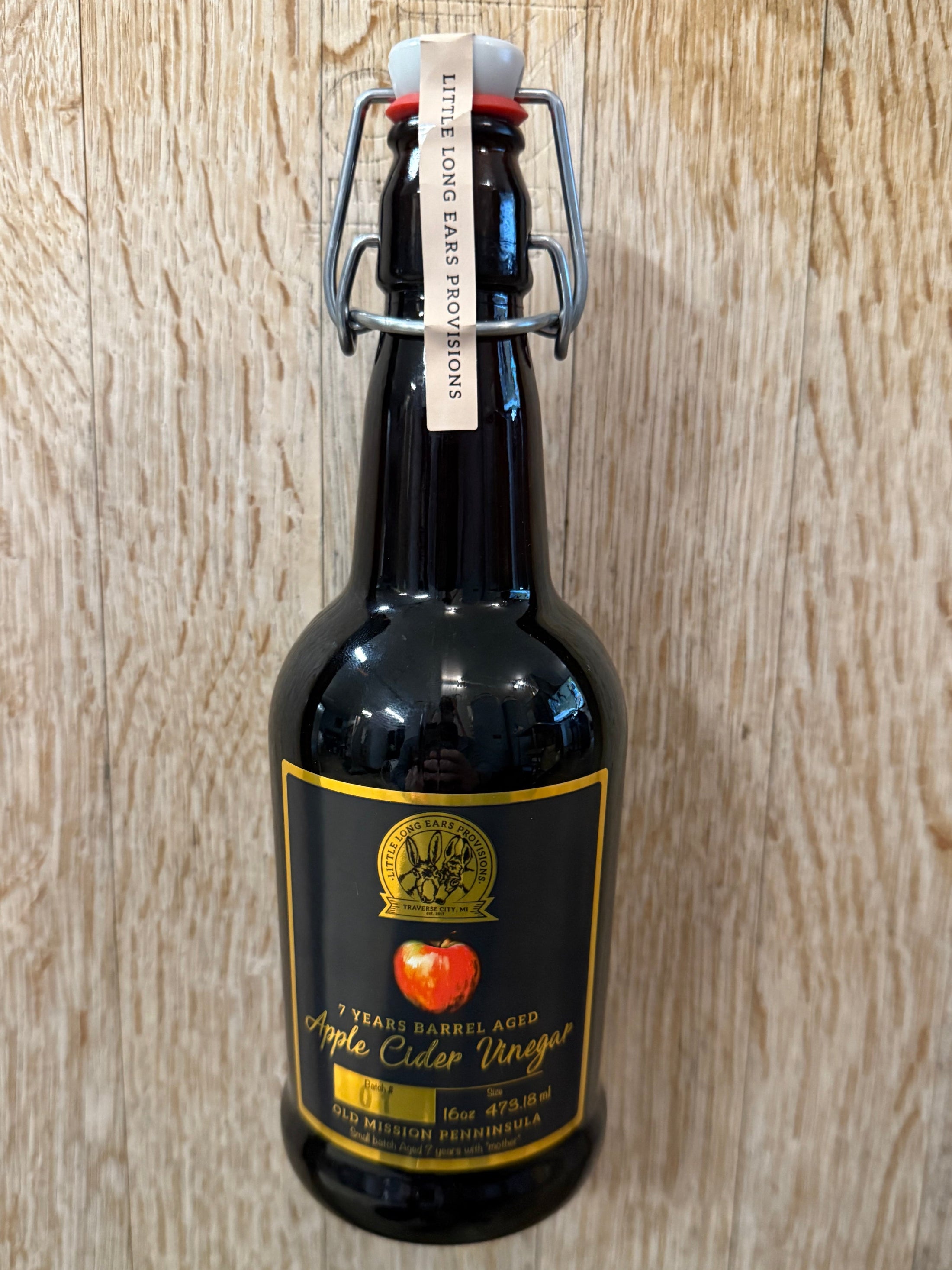 7 year Barrel Aged Apple Cider Vinegar