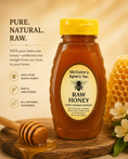 Cargar la imagen en la vista de la galería, 1lb Bottle Raw Honey, Idaho McGuire's Apiary

