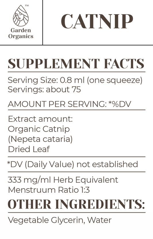 Catnip Tincture
