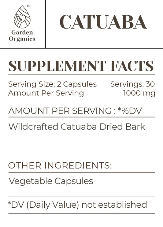 Catuaba Capsules