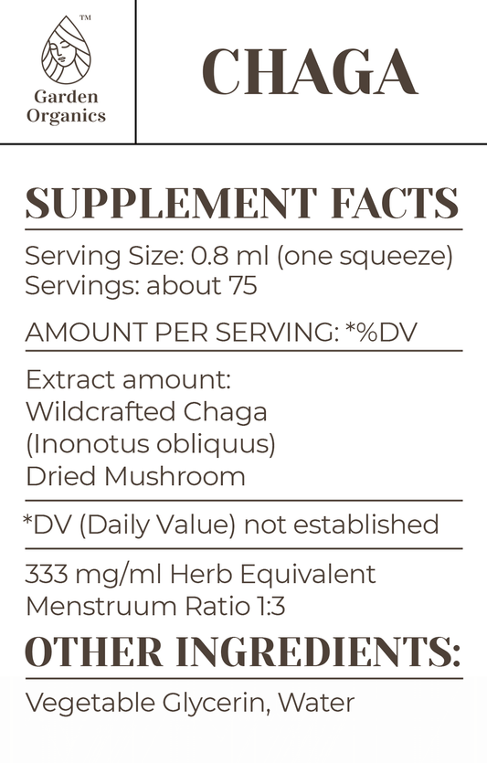 Chaga Tincture