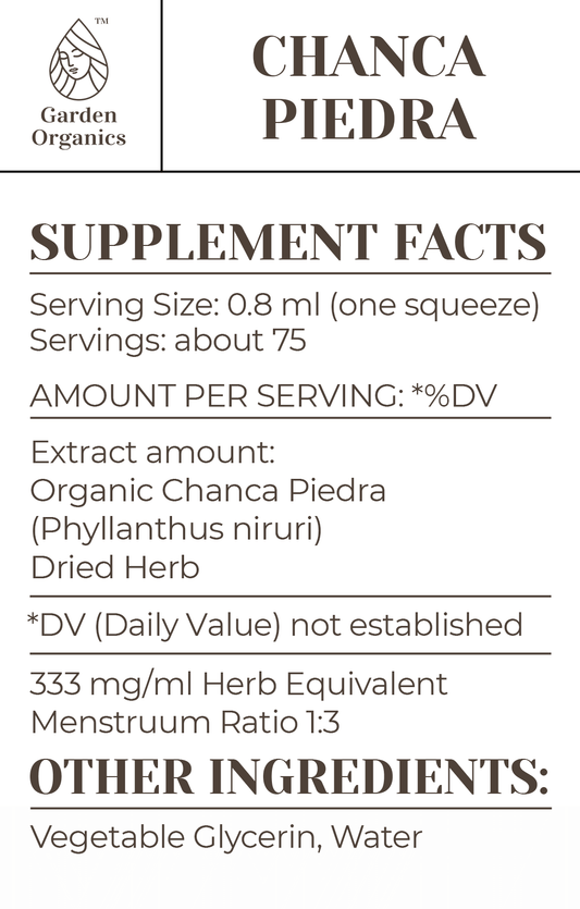 Chanca Piedra Tincture