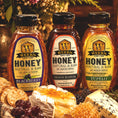 Cargar la imagen en la vista de la galería, Mono-Floral Honey Trio – Blackberry, Orange Blossom & Tupelo (3 x 16 oz)
