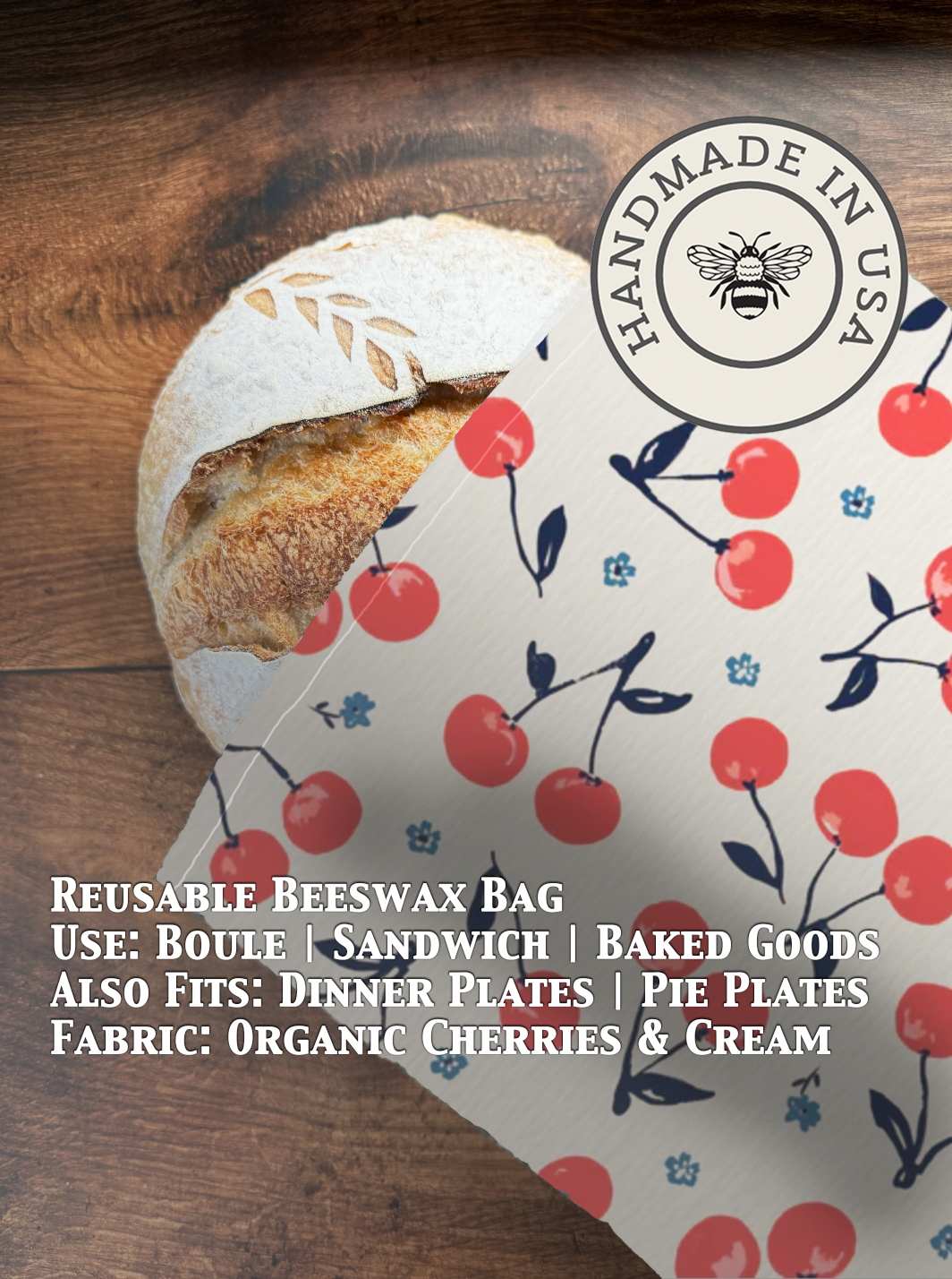 Handmade Bread Bag | Beeswaxed