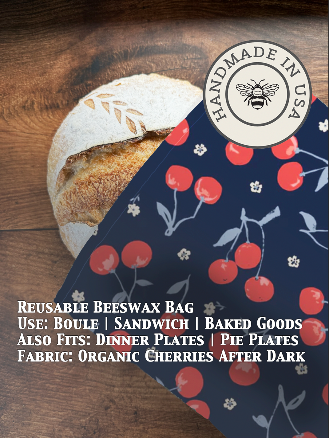 Handmade Bread Bag | Beeswaxed