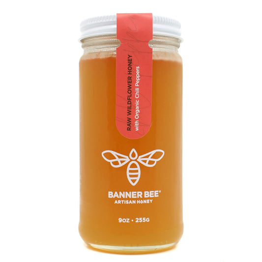 Banner Bee Cayenne Infused Raw Honey