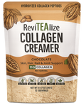 Cargar la imagen en la vista de la galería, Collagen Creamer for Coffee - Grass Fed Collagen Peptides Powder with MCT Oil for Hair, Skin, Nails & Joint Support - Chocolate
