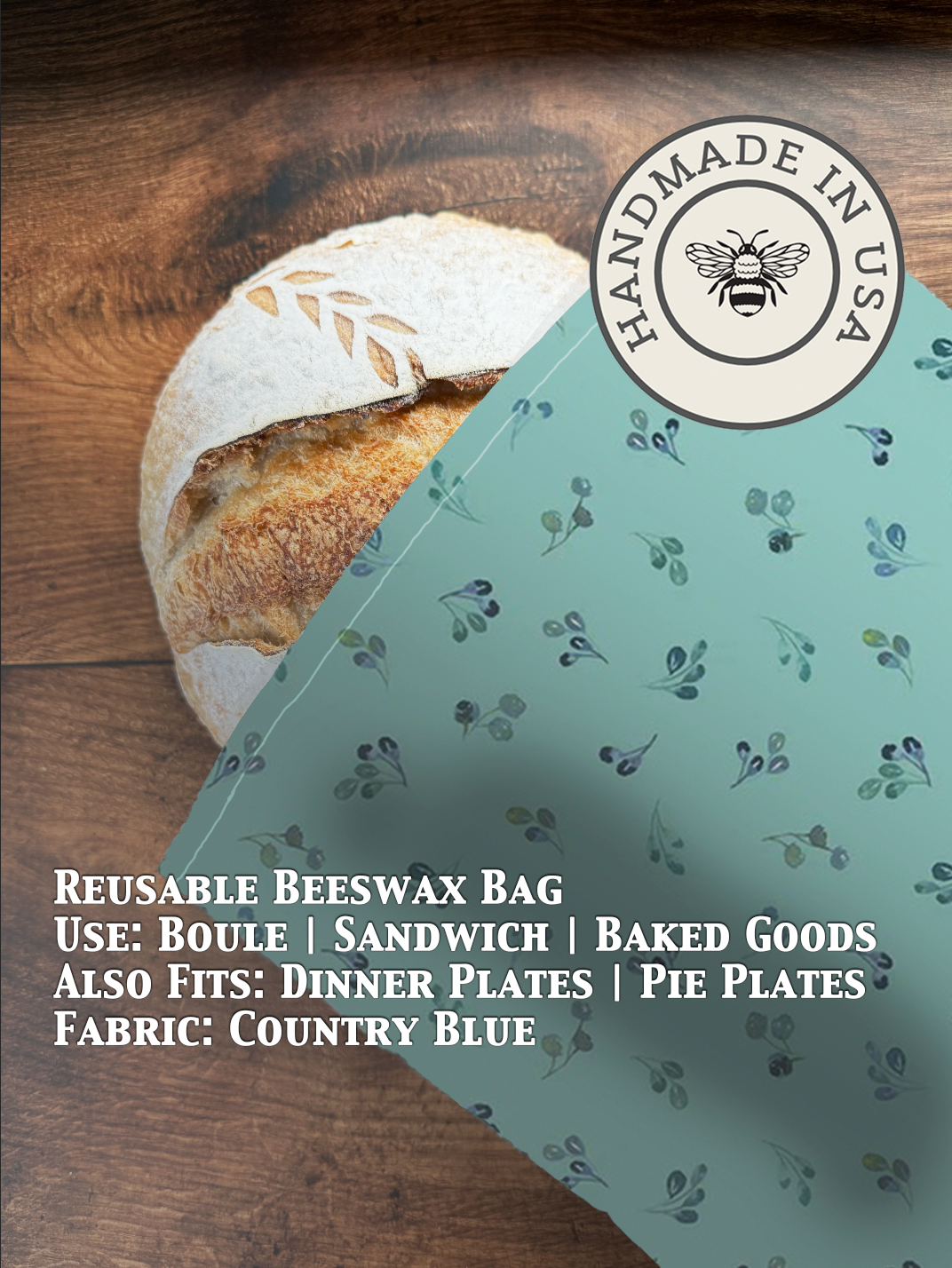 Handmade Bread Bag | Beeswaxed