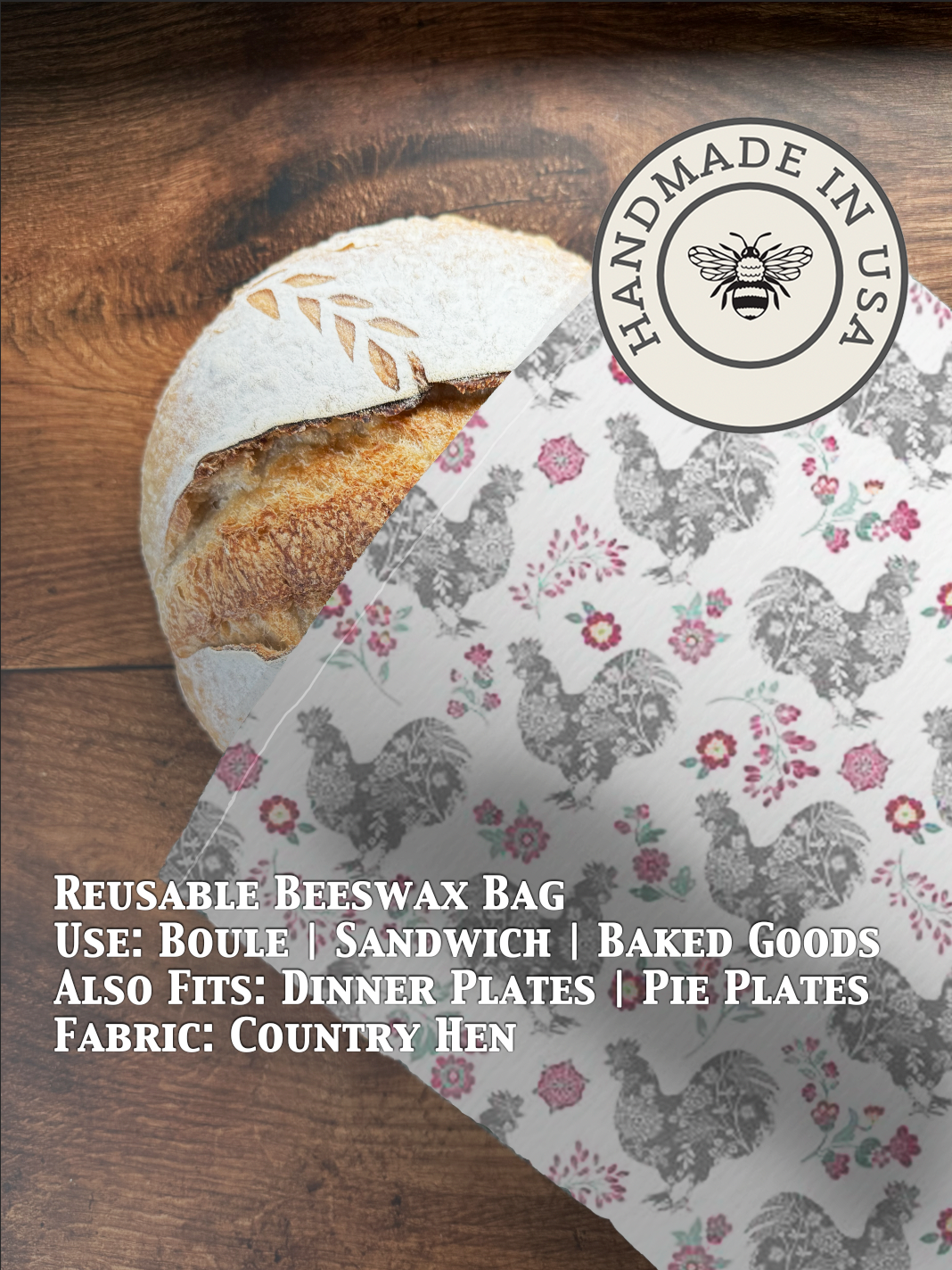Handmade Bread Bag | Beeswaxed