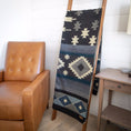 Load image into Gallery viewer, Andean Alpaca Wool Blanket - Midnight
