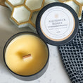 Load image into Gallery viewer, Honey & Vanilla Beeswax Candle
