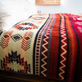 Load image into Gallery viewer, Andean Alpaca Wool Blanket - Wildfire
