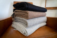Load image into Gallery viewer, Alpaca Wool Throw Blanket - Solid Colors
