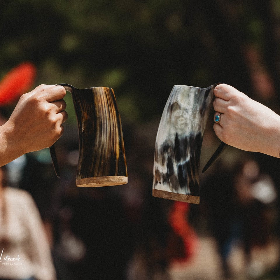Polished Horn Mug