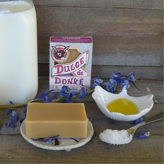 Lavender Alkanet Donkey Milk Soap 4.5 oz
