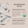 Cargar la imagen en la vista de la galería, Dandelion Leaf Capsules
