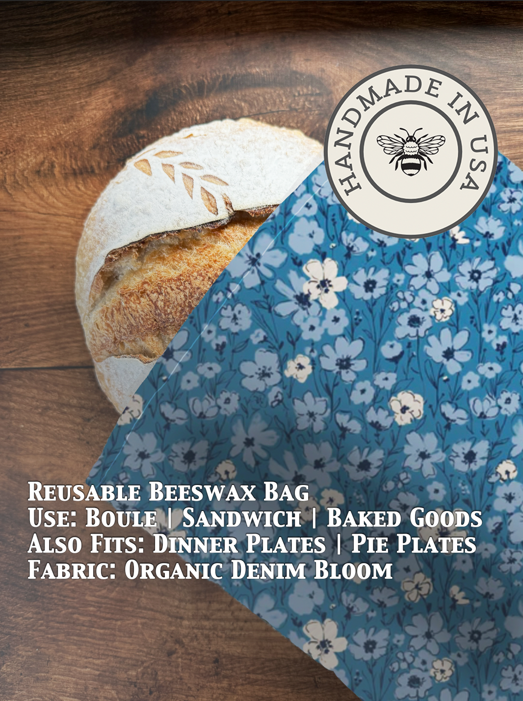 Handmade Bread Bag | Beeswaxed