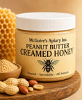 Cargar la imagen en la vista de la galería, Peanut Butter Creamed Honey, Idaho Honey McGuire's
