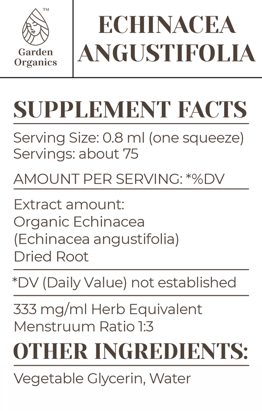Echinacea Angustifolia Tincture