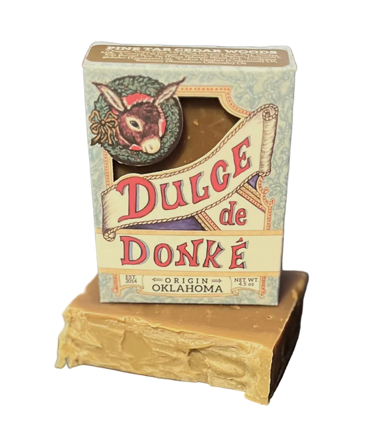 IN STOCK NOW: Pine Tar Cedar Woods Donkey Milk Soap 4.5 oz