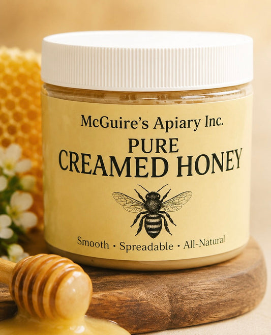 Pure Creamed Honey, Idaho Honey McGuire's