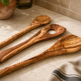 Cargar la imagen en la vista de la galería, Set of 3 Olive Wood Spoons
