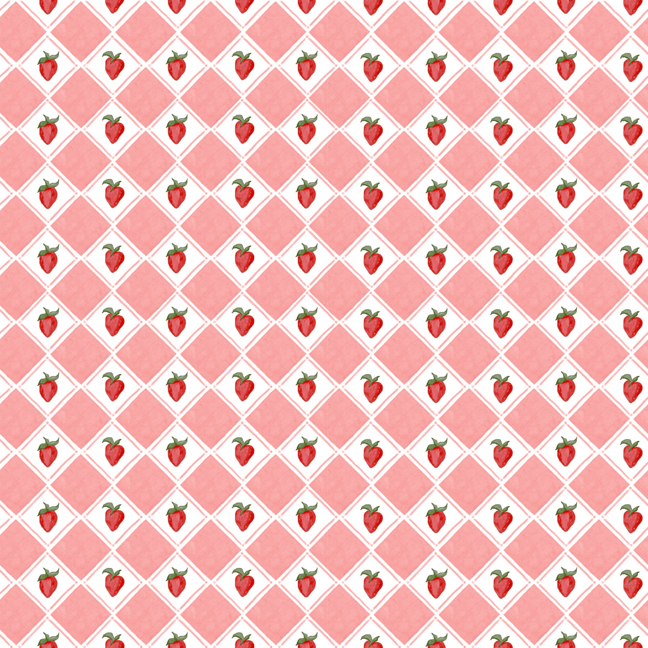 Fresa Wallpaper by Aubrey Fairchild