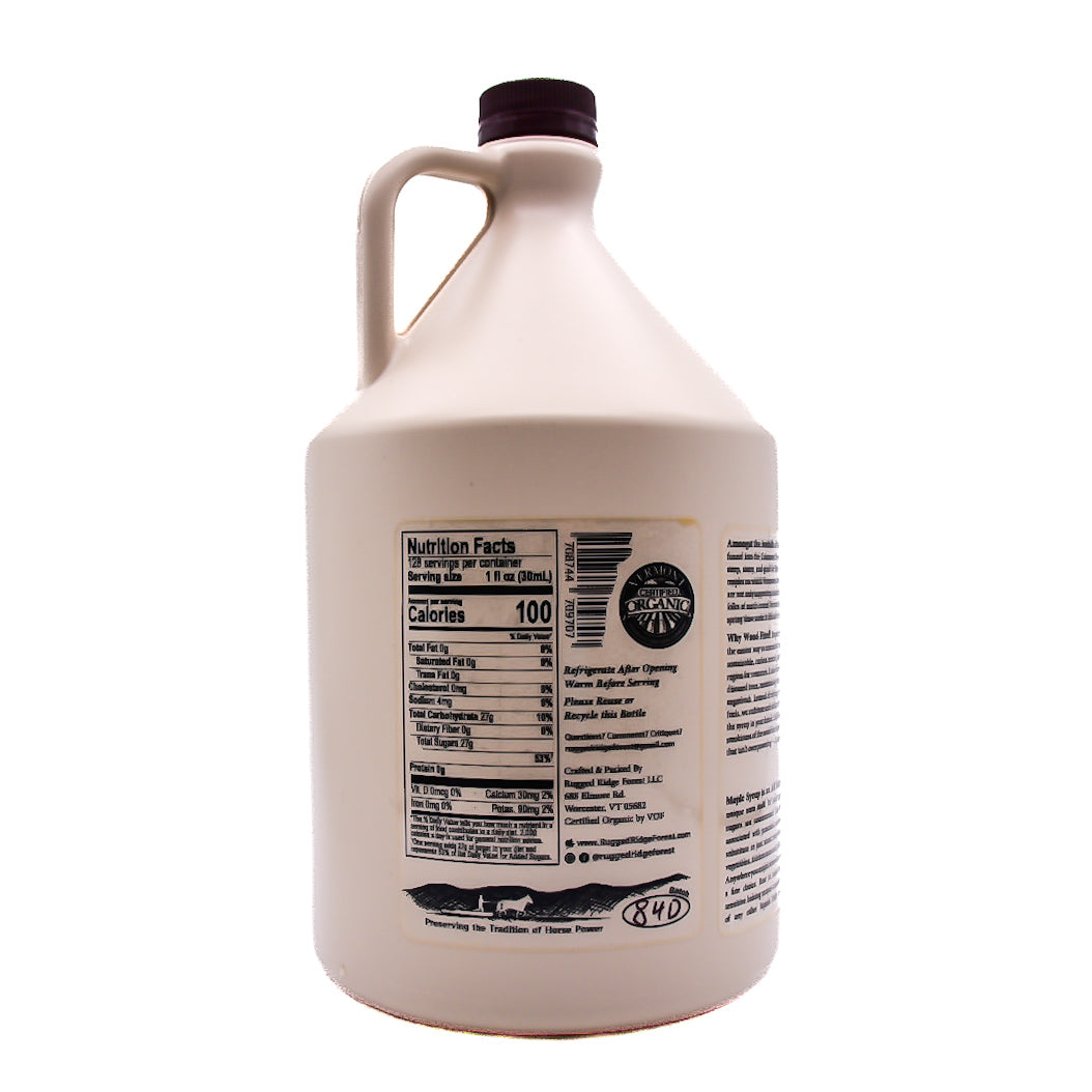 Wood-Fired Maple Syrup Case of Gallons (4/case)   FREE SHIPPING!