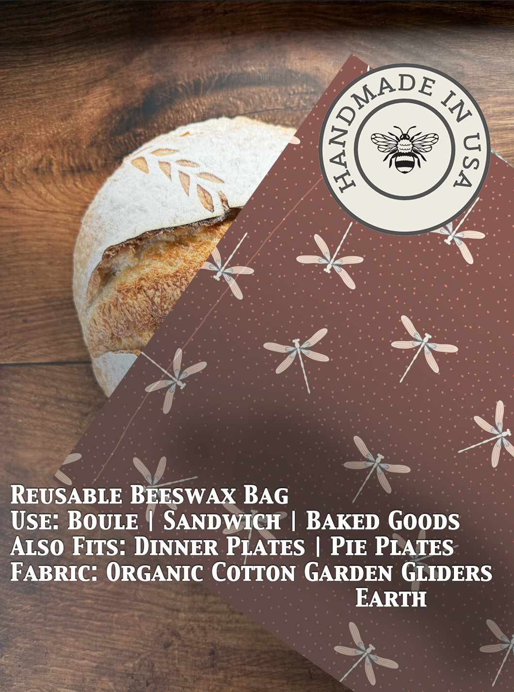 Handmade Bread Bag | Beeswaxed