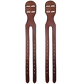Load image into Gallery viewer, Tahoe Heavy Duty Reinforced Long Leather Western Saddle to English Saddle Girth Convertor Set of 2 with One Year Warranty
