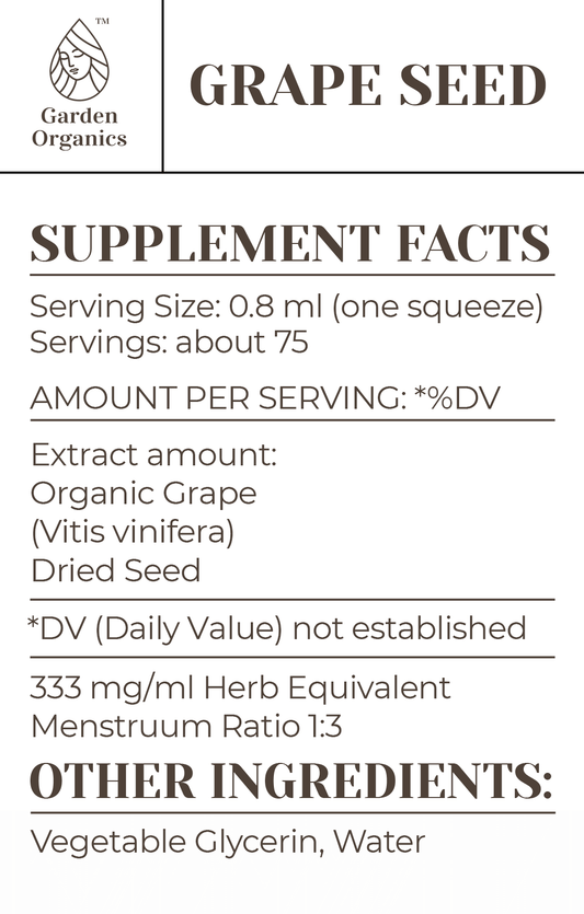 Grape Seed Tincture