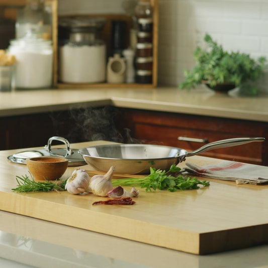 Titanium Series 10.5" Fry Pan with Lid