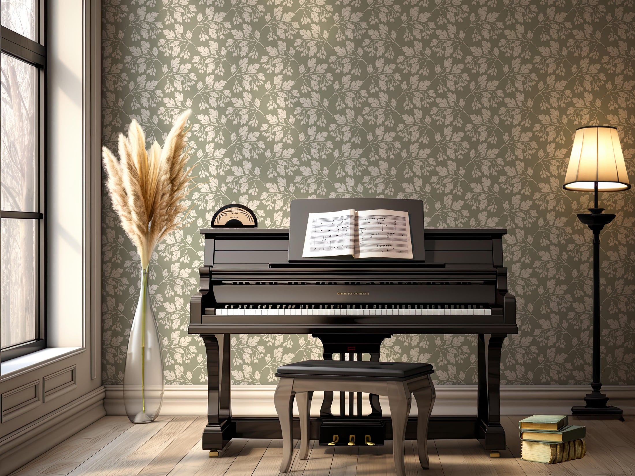 Hawthorn Wallpaper by Gooseberry Moon
