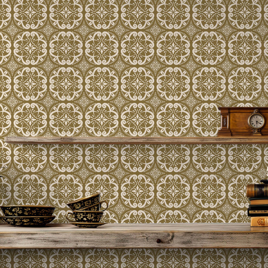 Helen Wallpaper by The Bright Leaf Design