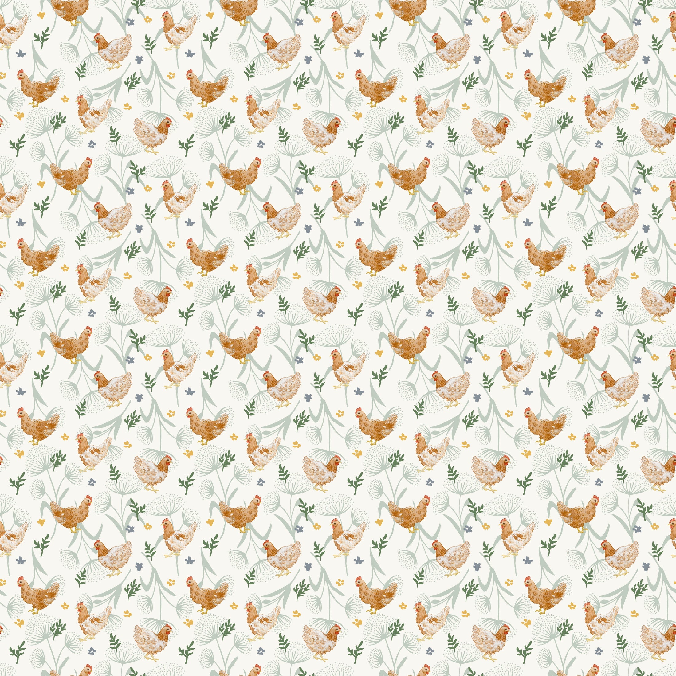 Henrietta Wallpaper by Fede Volpato
