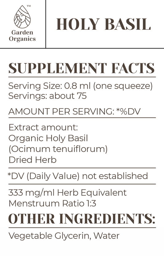 Holy Basil Tincture