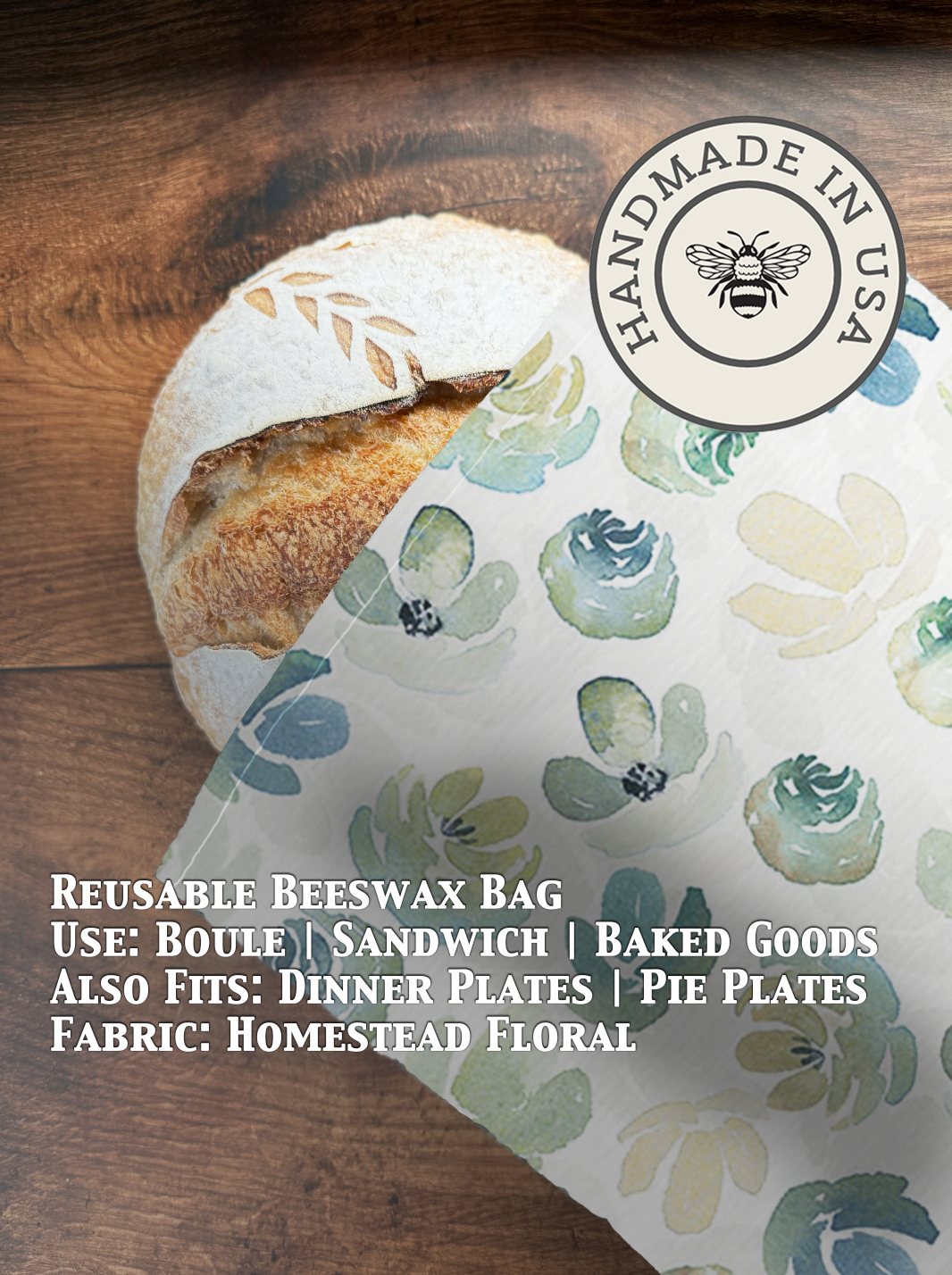 Handmade Bread Bag | Beeswaxed