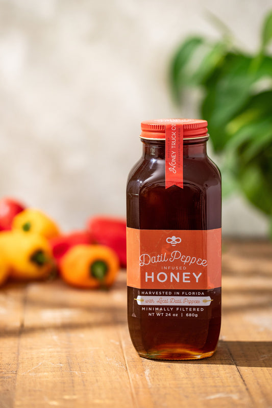 Florida Raw Honey: Datil Pepper Infused