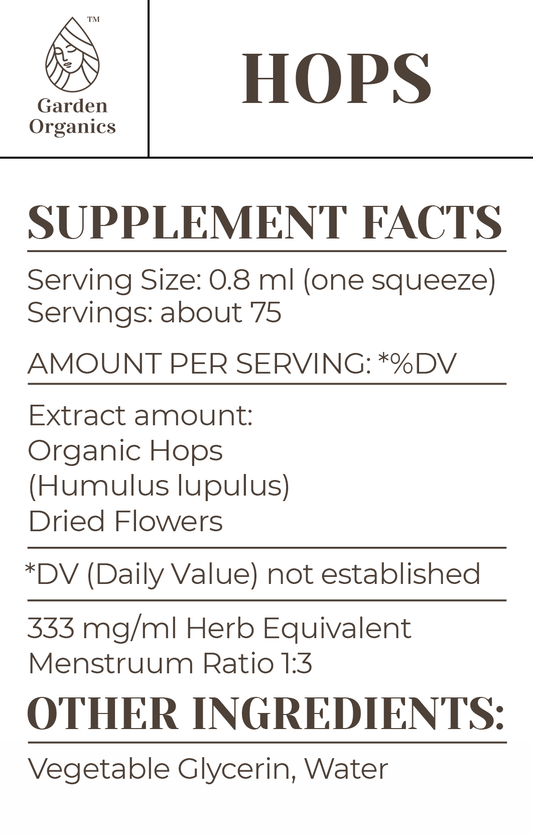 Hops Tincture
