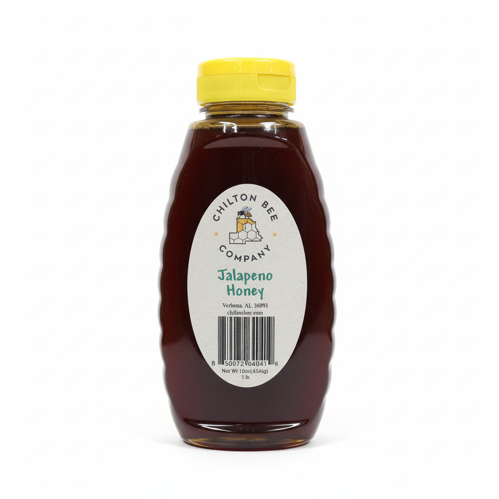 Hot Honey - Spicy Infused Alabama Wildflower Honey