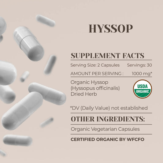 Hyssop Capsules