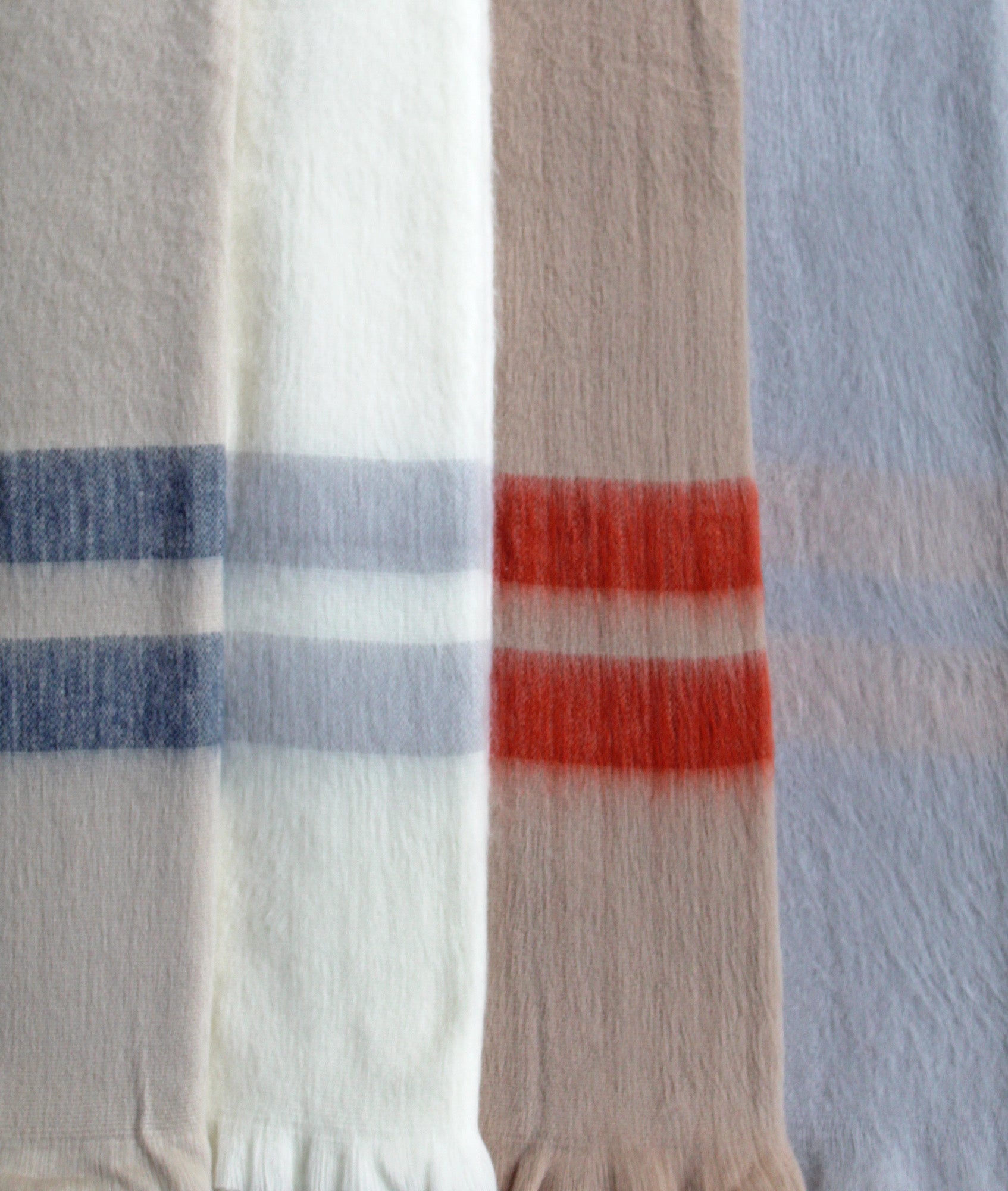 Luxury Collection Ultra Soft Throw Blanket; baby alpaca wool and recycled fibers.