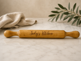 Cargar la imagen en la vista de la galería, Olive Wood Rolling Pin With Handles
